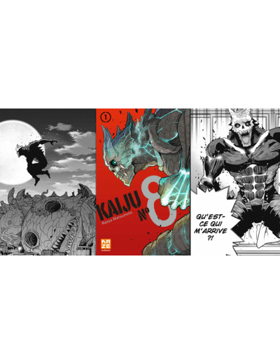 Collection manga Kaiju N8 Tome 1 à 10 ( occasion )