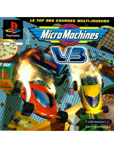 Jeu Ps1 Micro Machines V3