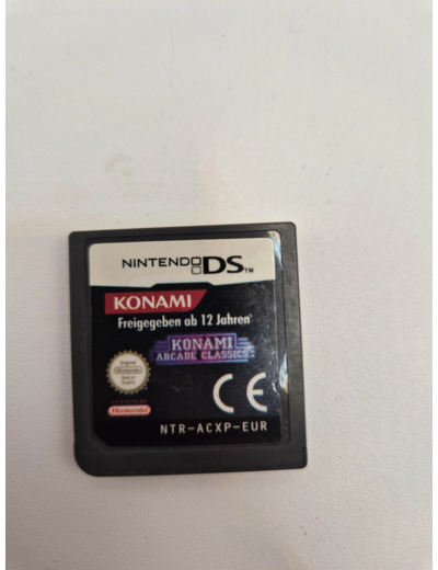 Jeu DS Konami Arcade Classics Nintendo DS