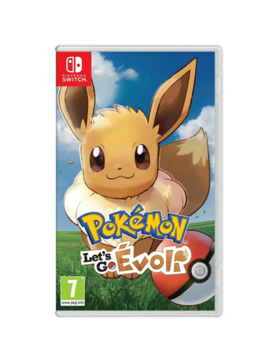 Jeu Nintendo Switch Pokémon Let's Go, Évoli