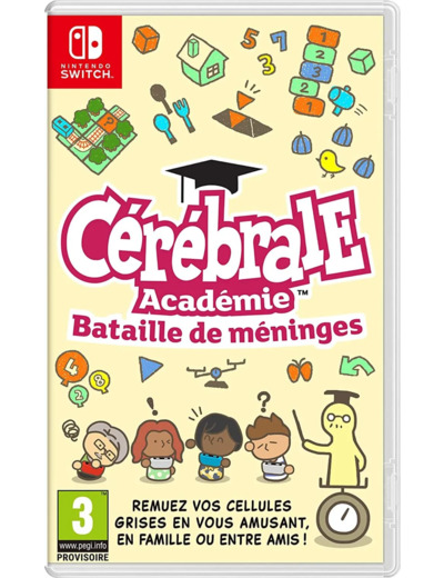 Jeu Nintendo Switch Cerebrale Academie : Bataille de meninges