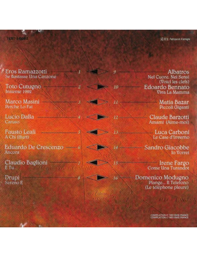 Cd Various - Italian Feeling, Vol. 1 (1993)