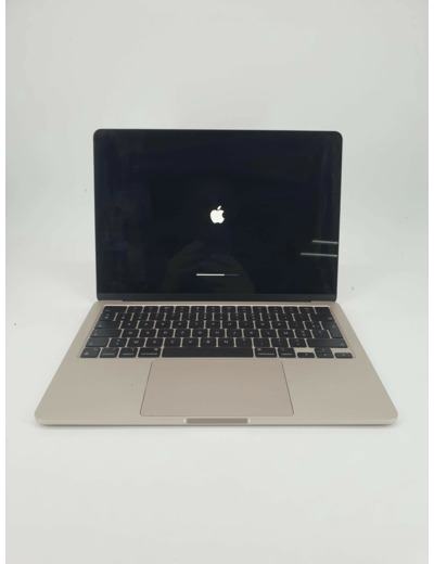 Ordinateur Portable Apple MacBook Air MLY23FN/A - Mi - 2022 - M2 8 Go RAM 512 Go SSD Lumière stellaire AZERTY