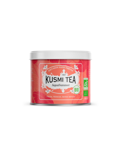 Infusions & Déthéinés AquaSummer Bio - Boîte métal 100gr
