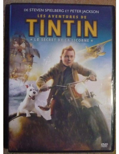 Dvd Les Aventures de Tintin : Le Secret de la Licorne