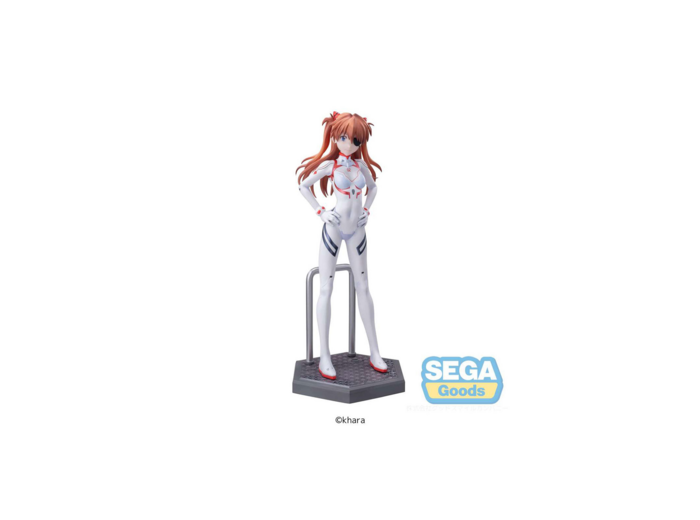EVANGELION: 3.0+1.0 Thrice Upon A Time Figurine SPM Asuka Langley On The Beach Sega P 29408