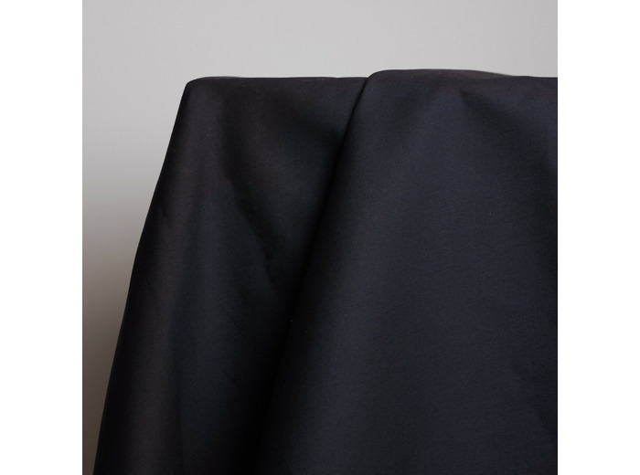 Atelier Brunette - Gabardine Déperlante Unie Deep Charcoal