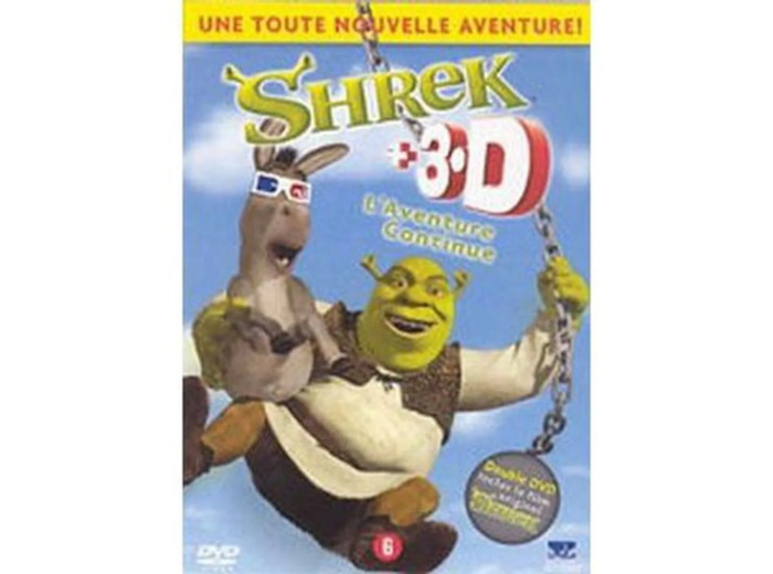 Dvd Shrek + Shrek 3D, l'aventure continue - Edition Belge