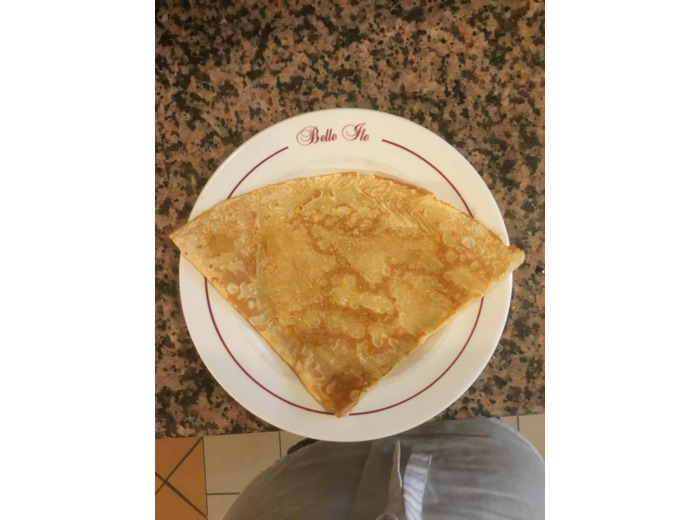 Crêpe miel citron