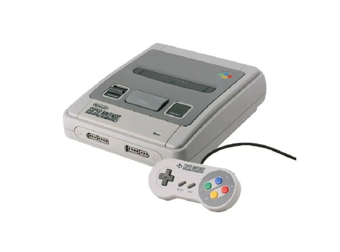 Console Nintendo Super Nes Snes avec une manette