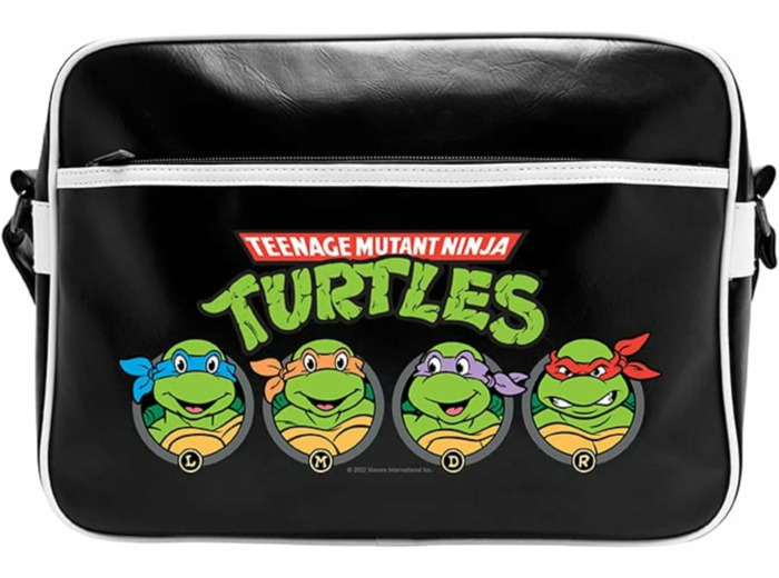 TORTUES NINJA Sac Besace Têtes tortues Vinyle