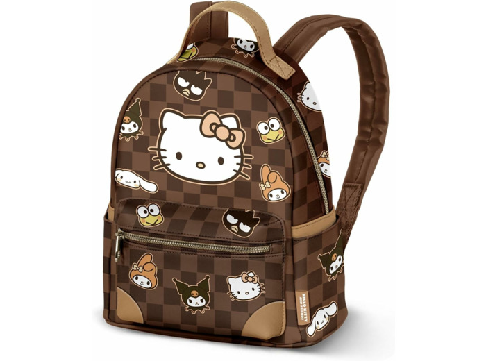 HELLO KITTY & Friends - Damier - Mini Sac à Dos Heady '25x21x11cm'