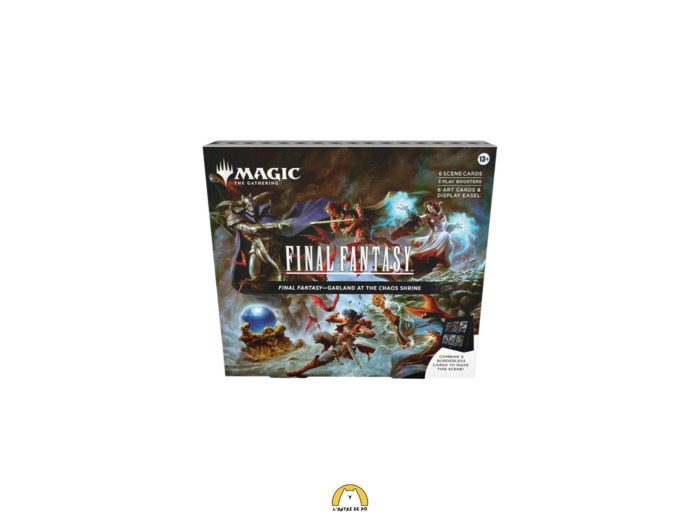 PRÉCOMMANDE – Boîte Scénique FF Garland at the Chaos Shrine MAGIC: The Gathering × Final Fantasy (EN)