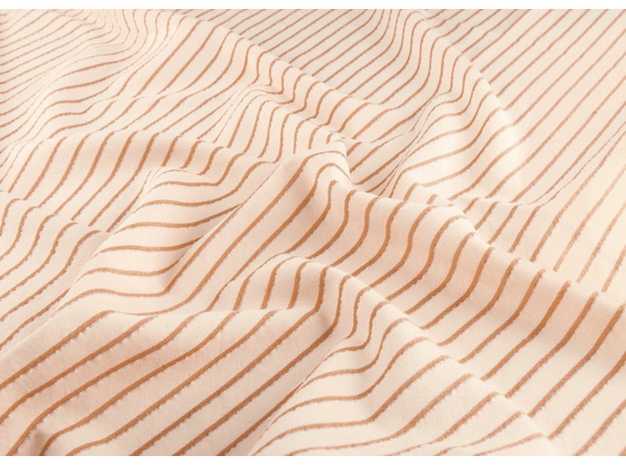 Studio Walkie Talkie - Tissu "Escale Gaufrette" Mélange Coton Bio et Viscose