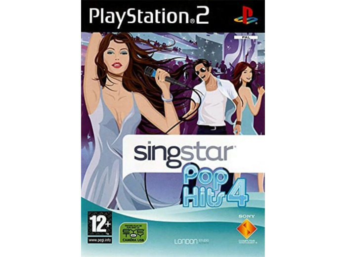 Jeu PS2 SingStar Pop Hits 4