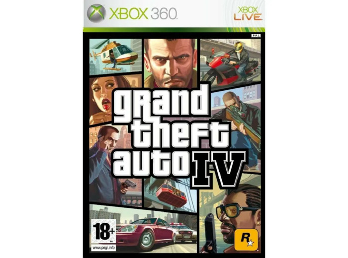 Jeu Xbox 360 Grand Theft Auto Iv (gta 4)