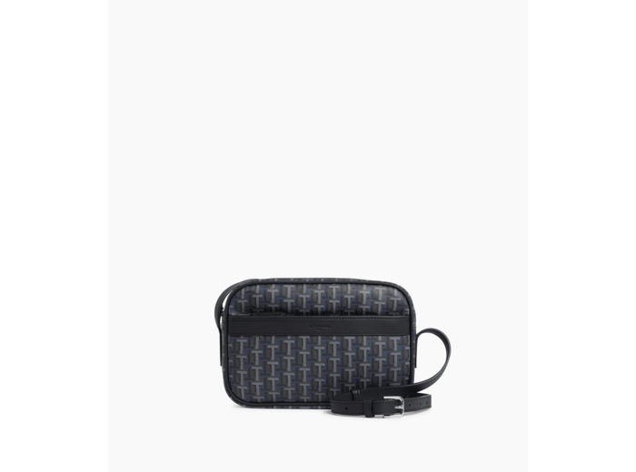 Petit sac bandoulière Camille en toile enduite