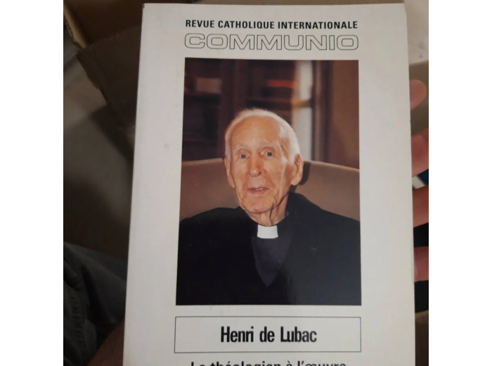 Livre COMMUNIO. Henri de Lubac. Le Théologien àl'¿uvre. XVII, 5 - n°103. septembre - octobre 1992