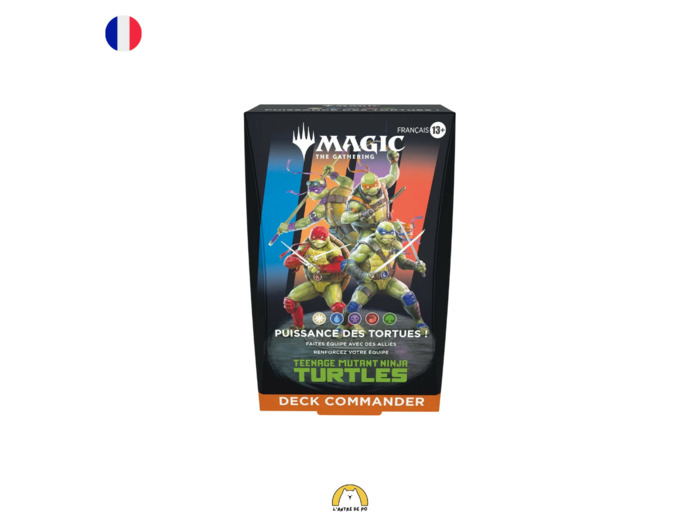 Précommande - Deck Commander : Puissance des Tortues ! (FR)