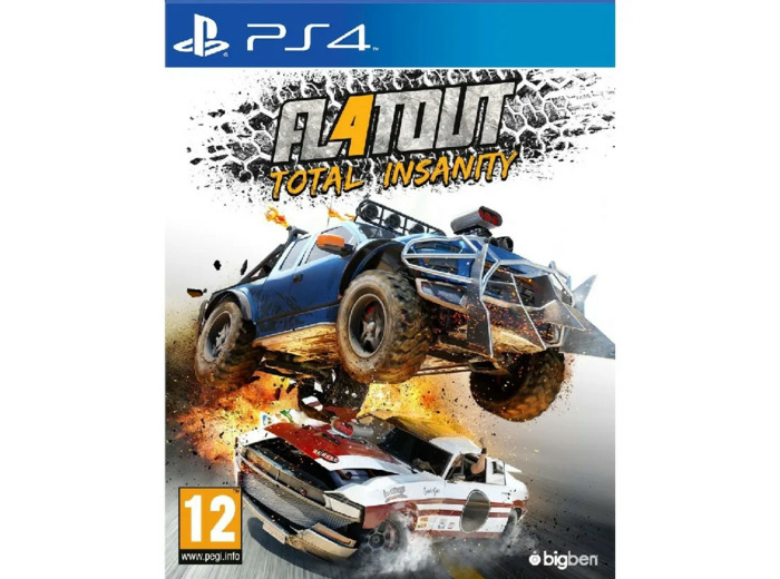 Jeu Ps4 Flatout 4 Total Insanity