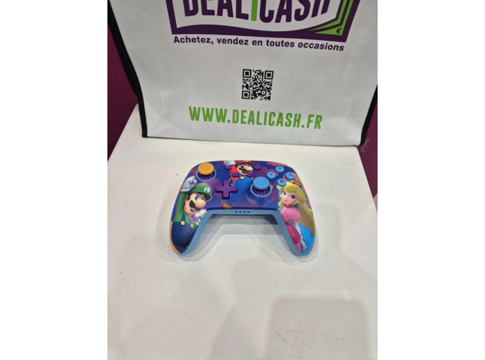 Manette Nintendo Switch sans fil PowerA Super Mario Color Splash Hereos