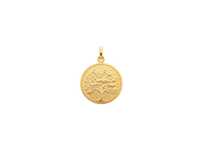 Médaille Arthus Bertrand arbre de vie 23mm en or jaune