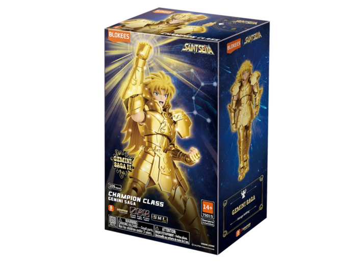 [FIGURINE] SAINT SEIYA - BLOKEES - GEMINI SAGA Champion class (Août 2026)