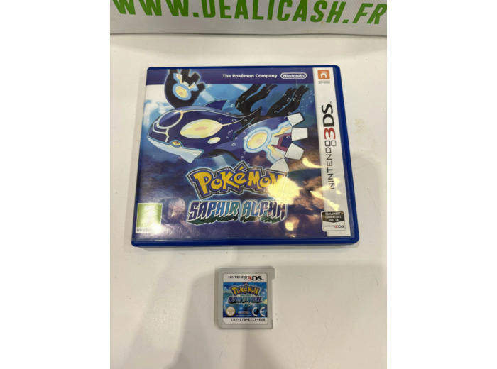 Jeu Nintendo 3DS Pokemon Saphir Alpha