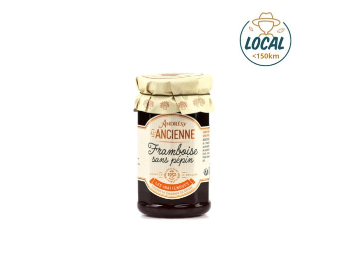 Confiture Framboise sans pépin Fruité - Andrésy x 1