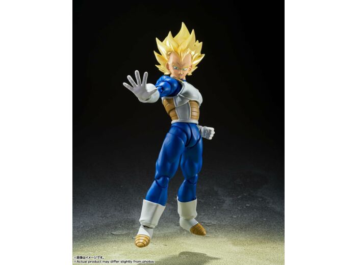 Dragon Ball Z - Super Sayan Vegeta S.H. Figuarts Awakening Super Saiyan Blood 14cm