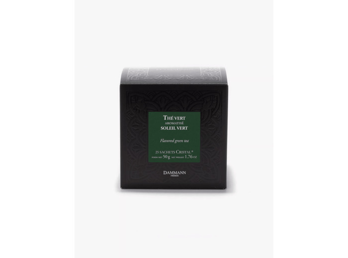 Thé vert Soleil Vert 25 sachets Cristal