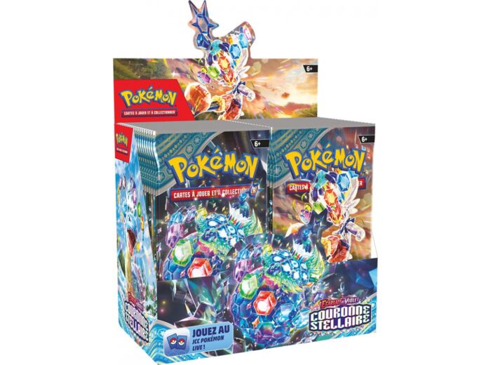 Pokémon Display 36 Boosters EV07 Ecarlate et Violet Couronne Stellaire (Neuf scellé, sous blister en Français)