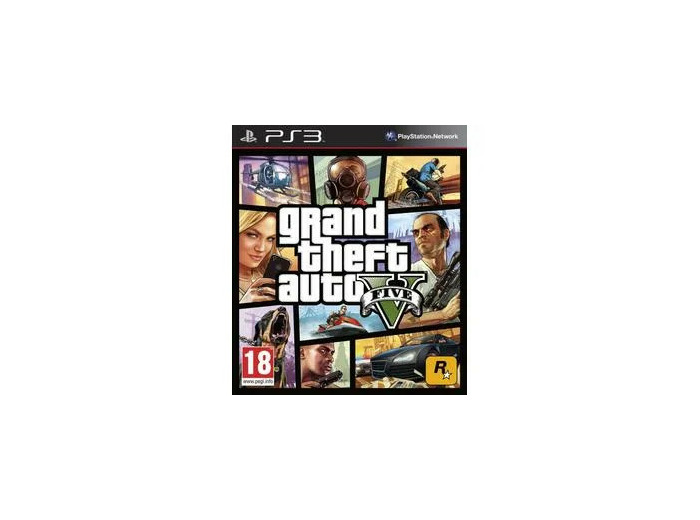 Jeu PS3 Grand Theft Auto 5 (Uk)