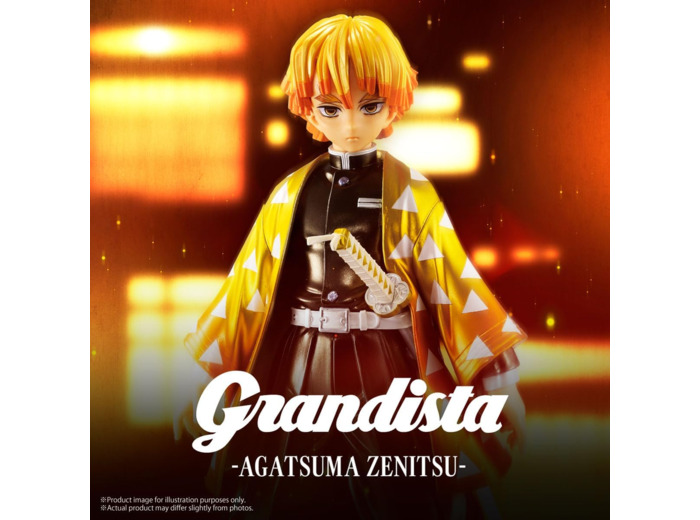 [FIGURINE] DEMON SLAYER - GRANDISTA - ZENITSU METAL COLOR