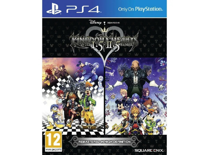 Jeu Ps4 Kingdom Hearts Hd I.5 Ii.5 Remix