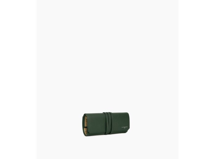 Coffret 3 montres de voyage souple en cuir grainé