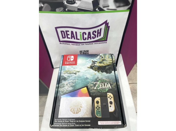 Console Nintendo Switch Modèle OLED Edition The Legend of Zelda : Tears of the Kingdom