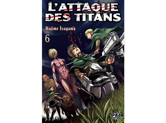 Livre L'attaque des Titans Tome 6