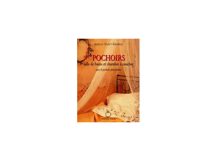 Livre Pochoirs - Salle De Bains Et Chambre À Coucher