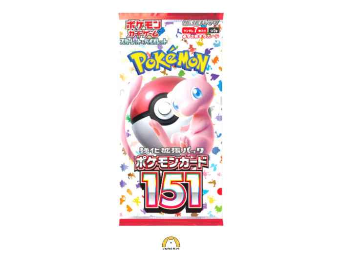 Booster Pokémon sv2a - JAP