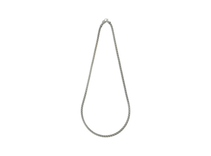 Collier Chimento Melograno en or gris et diamant, 50cm