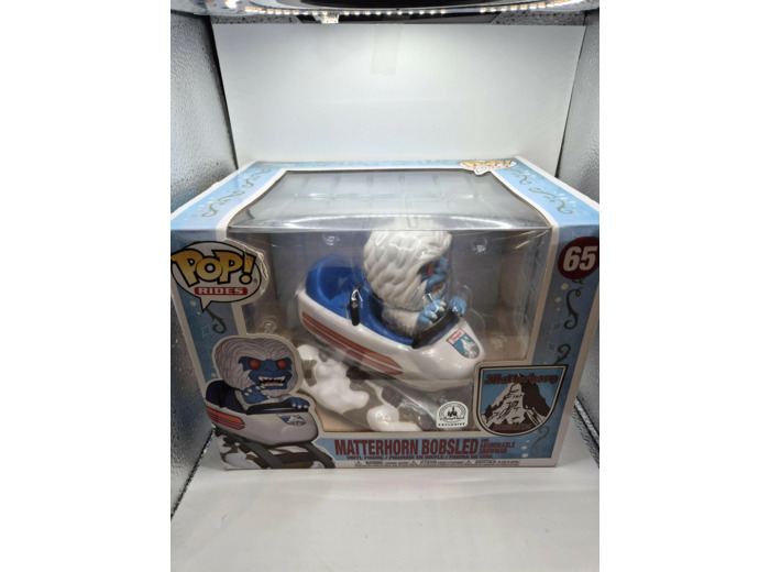 Figurine Funko! Pop - Parcs Disney n°65 - Matterhorn Bobsled & Abominable Homme des Neiges (43356)