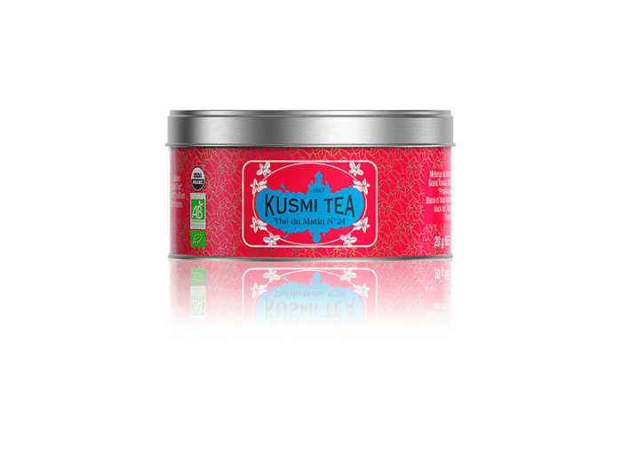 Thés Natures Noirs Thé du Matin N°24 Bio - Boîte métal 20gr