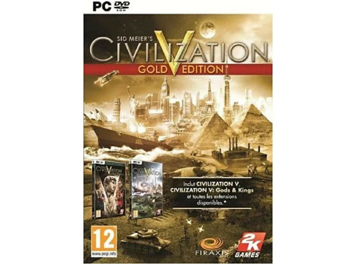 Jeu PC Civilization V : Edition Gold