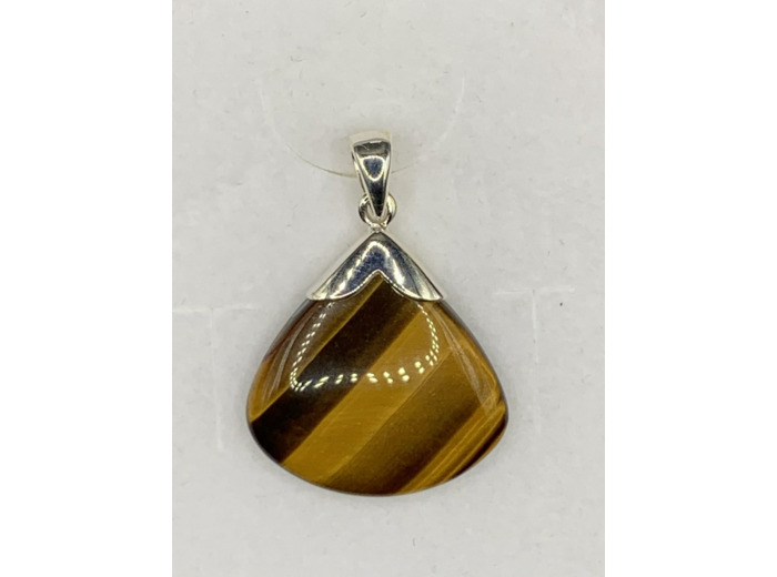 Pendentif en oeil de tigre