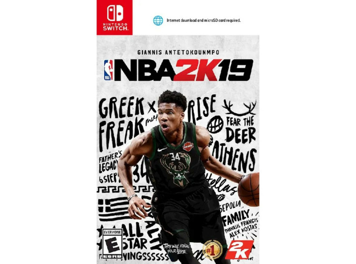 Jeu Nintendo Switch Nba 2k19
