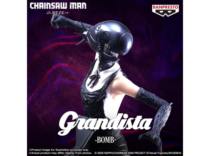 [FIGURINE] CHAINSAW MAN THE MOVIE: REZE ARC - GRANDISTA FIGURE - BOMB