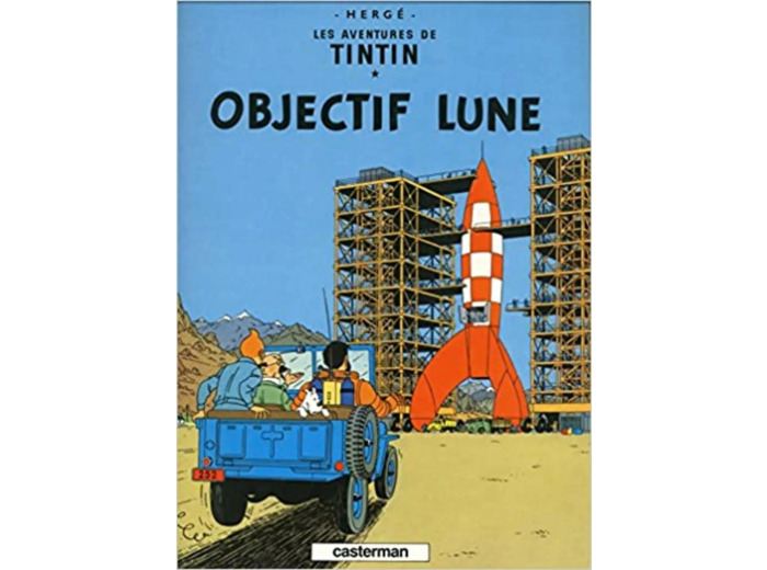 Livre Les Aventures de Tintin 16: Objectif lune