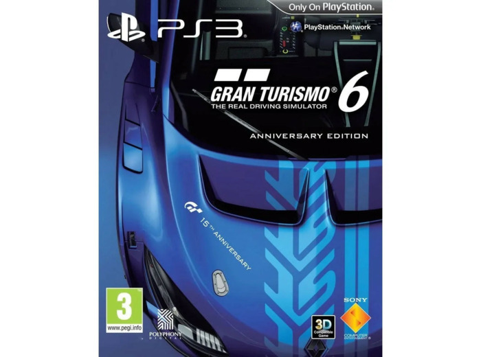 Jeu Ps3 Gran Turismo 6 (Edition Anniversaire)