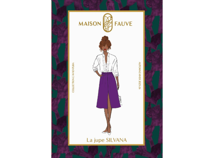 Maison Fauve - Patron Couture Femme Jupe "Silvana" du 34 au 52